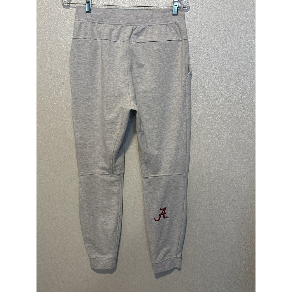 Lululemon ALABAMA SCRIPT  Crimson Tide City Sweat Joggers Pants Gray Mens S